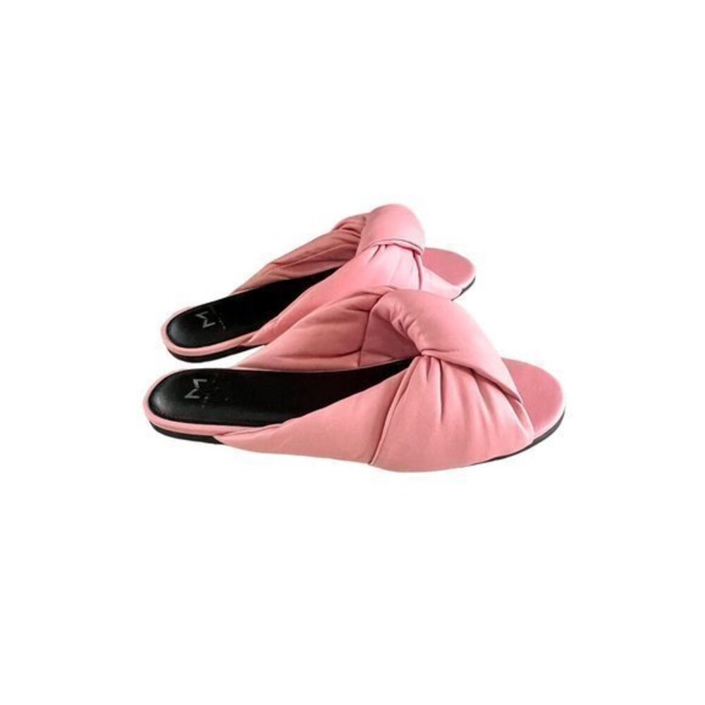 Anthropologie Marc Fisher Puff Pink Sandals Size 9.5